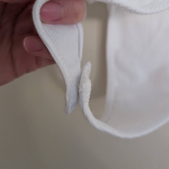 Zara Women White Ruffled Bodysuit M NWT - Picture 3 of 5